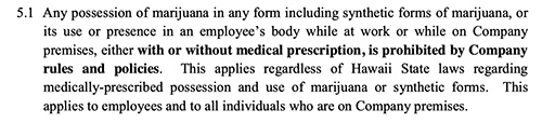 HECO Code prohibits medical cannabis. How did Liz Dear not know?